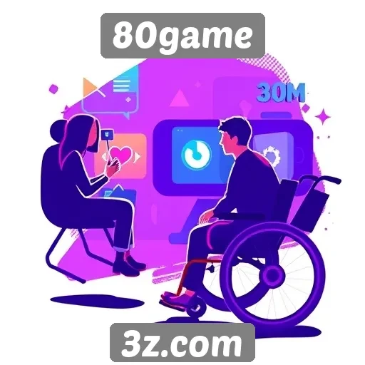 Acessibilidade e inclusão no site 80game